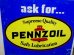 画像4: dp-121016-05 PENNZOIL / 70's Plastic W-side sign (4)