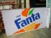 画像1: dp-110708-09 Fanta / Vintage metal sign (1)