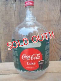 dp-120626-01 Coca Cola / 50's-60's 1 Gallon soda fountain syrup jug bottle