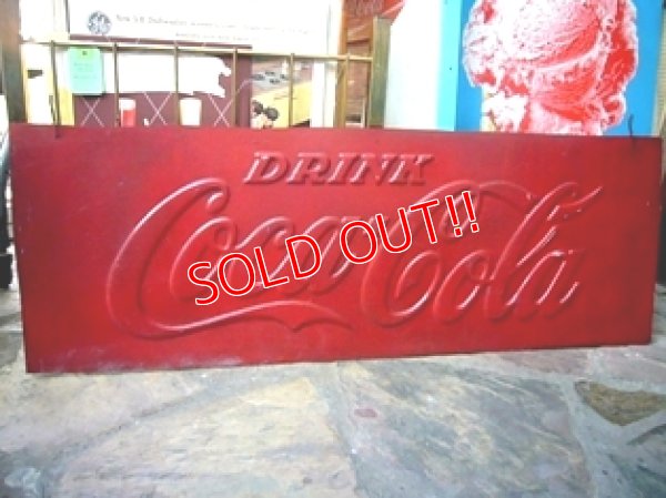 画像1: dp-110413-01 Coca Cola / 50's-60's Metal Sign