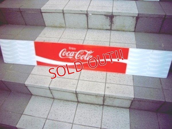 画像1: dp-111121-09 Coca Cola / 80's Vending Machine Plastic sign