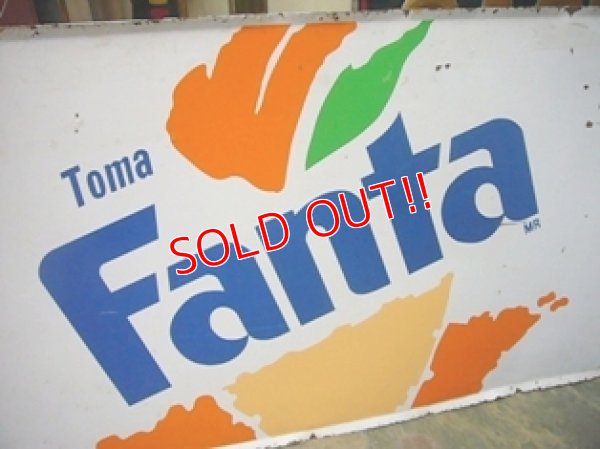 画像3: dp-110708-09 Fanta / Vintage metal sign