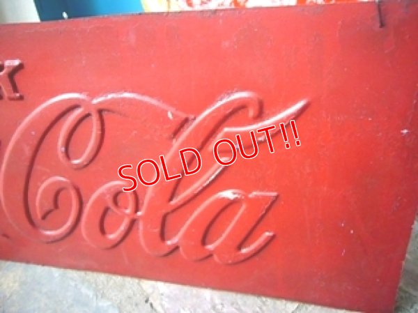画像3: dp-110413-01 Coca Cola / 50's-60's Metal Sign