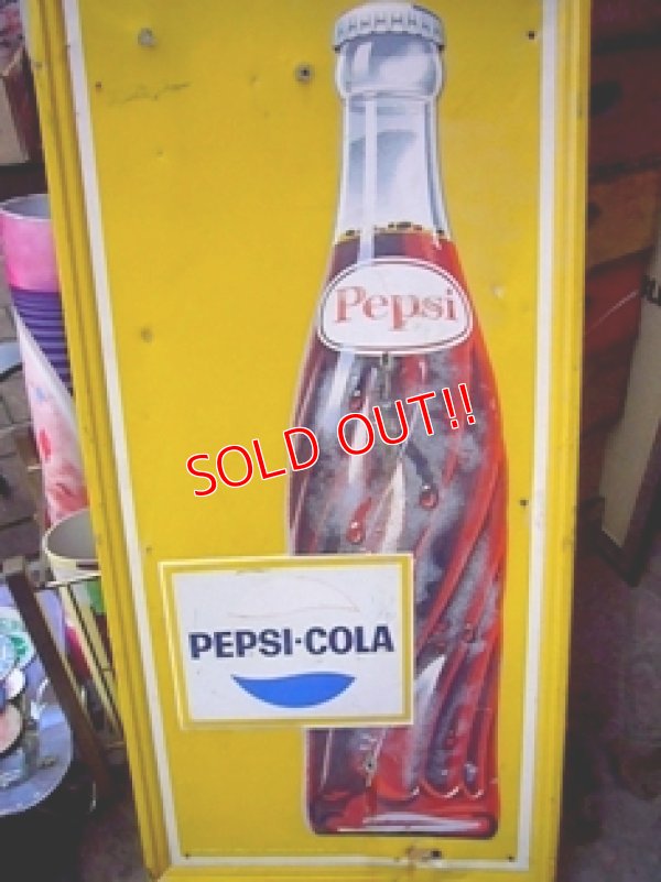 画像3: dp-110609-07 PEPSI COLA / 60's Say "Pepsi please" Metal sign