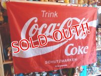dp-120806-02 Coca Cola / 90's Nylon Flag (Germany)