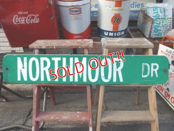 画像1: dp-130403-02 Road sign "NORTHMOOR DR" 