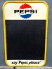 画像1: dp-121112-14 Pepsi / 60's Tin Blackboard (1)
