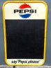 画像1: dp-121112-14 Pepsi / 60's Tin Blackboard (1)