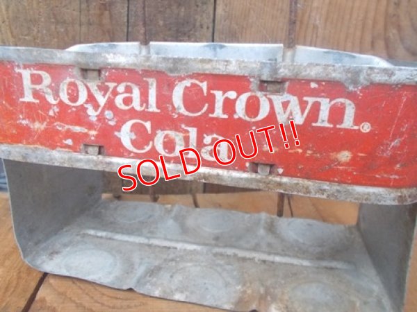 画像2: dp-120807-03 Royal Crown Cola / 50's-60's Metal 6 Pack Bottle Carrier