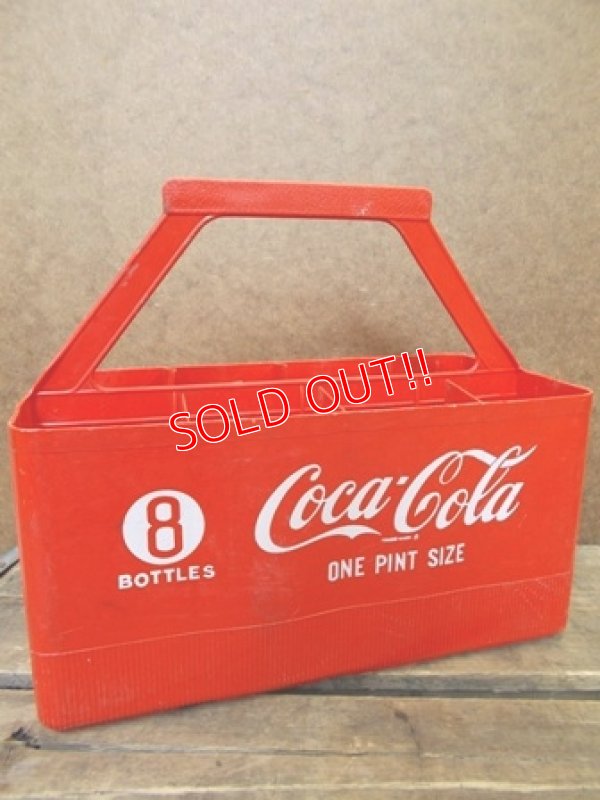 画像1: dp-121101-01 Coca Cola / 8 Bottle Plastic Carrier