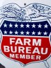 画像3: dp-130307-01 FARM BUREAU MEMBER / 1964 W-side metal sign (3)