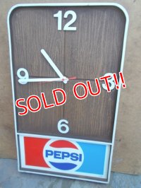 dp-120713-01 PEPSI / 80's Wall Clock