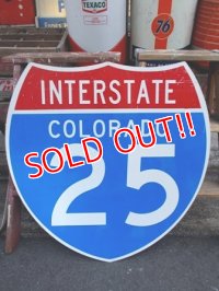 dp-120410-15 INTERSTATE Sign "COLORADO 25"