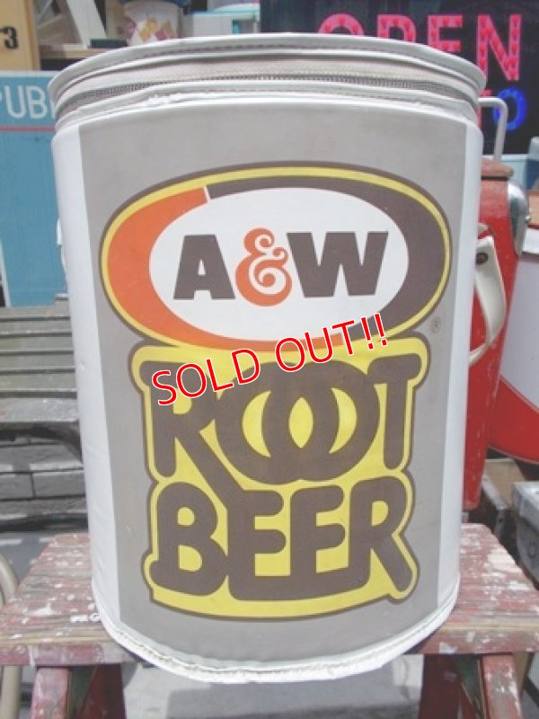 画像1: dp-130409-02 A&W / Root Beer 60's Vinyl Cooler