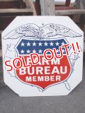 dp-130307-01 FARM BUREAU MEMBER / 1964 W-side metal sign