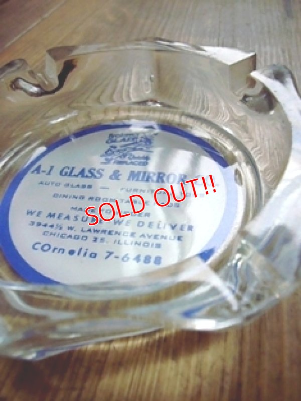 画像3: dp-101006-01 A-1 GLASS & MIRROR CO, Ashtray