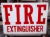 画像1: dp-130307-02 FIRE EXTINGUISHER Plastic Sign (1)