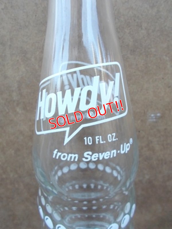 画像2: dp-121107-08 Howdy！ / Vintage 10oz. Bottle