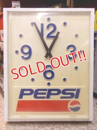 dp-130108-02 Pepsi / 80's Wall clock