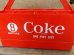 画像3: dp-121101-01 Coca Cola / 8 Bottle Plastic Carrier (3)