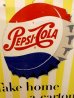 画像2: dp-121216-05 Pepsi / 50's W-side metal sign (2)