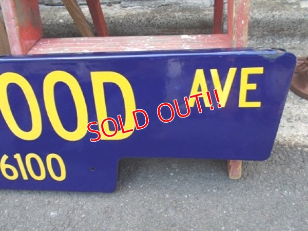 画像3: dp-130312-08 Road sign / 50's〜 MAYWOOD AVE