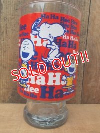gs-110309-14 PEANUTS / Anchor Hocking 1978 Flower vase