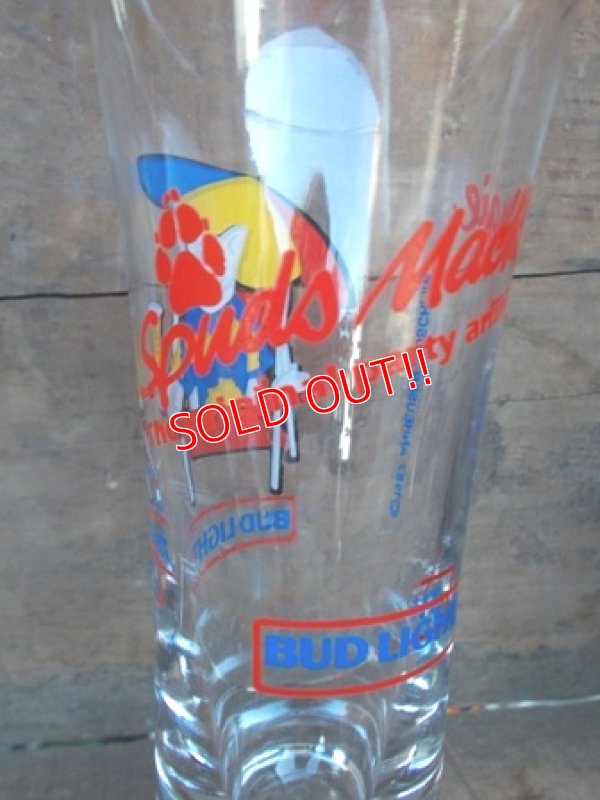 画像4: gs-120912-07 BUD LIGHT / Spuds Mackenzie 80's Beer Glass