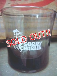 gs-120104-01 STARKIST / Charlie the Tuna 70's "SORRY CHARLIE" glass
