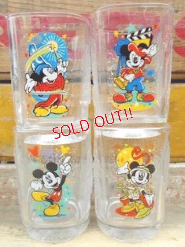 画像1: gs-120417-01 Mickey Mouse / McDonald's Millennium glass Set of 4