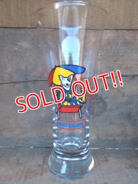 gs-120912-07 BUD LIGHT / Spuds Mackenzie 80's Beer Glass