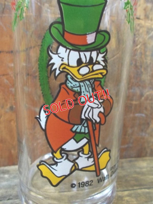 画像2: gs-120801-03 Scrooge McDuck / Coca Cola "Mickey's Christmas Carol" 1982 glass