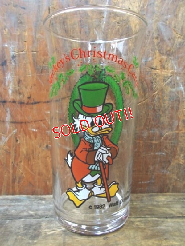 画像1: gs-120801-03 Scrooge McDuck / Coca Cola "Mickey's Christmas Carol" 1982 glass