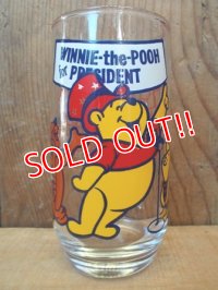 gs-120801-01 Winnie the Pooh / Sears 70's glass "Pooh! Country"