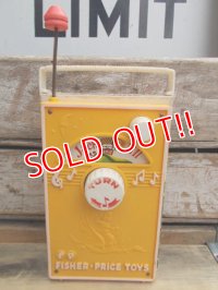 fp-101117-02 Fisher-Price / Pocket Radio 1968-1970 Jack and Jill (Sale・Junk)