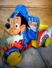 画像1: fp-101211-05 Mickey Mouse / "SAFETY PATROL" 50's Pull Toy (1)