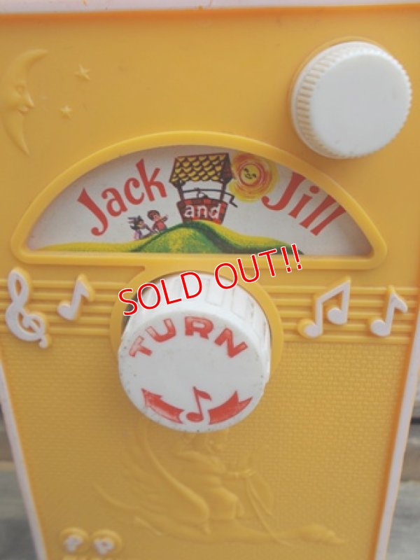 画像2: fp-101117-02 Fisher-Price / Pocket Radio 1968-1970 Jack and Jill (Sale・Junk)