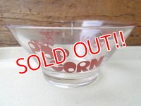 kt-120912-03 50's-60's Pop Corn Bowl (Brown)