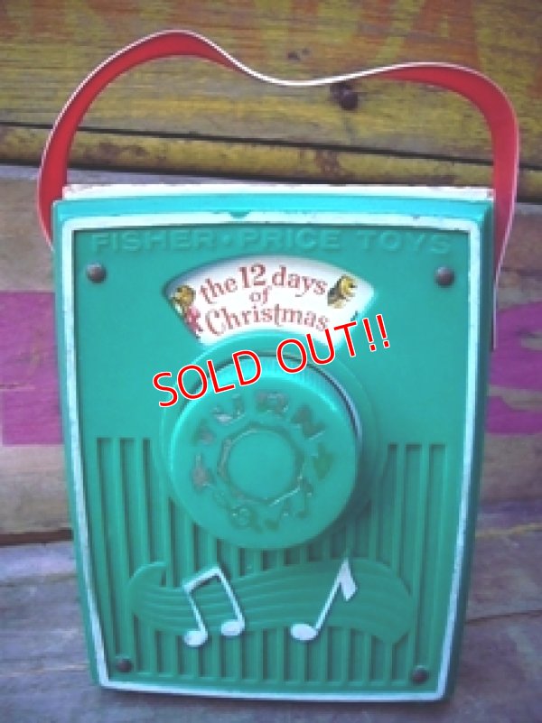 画像1: fp-101203-01 Music Box Pocket Radio 1973 "the 12 days of Christmas"