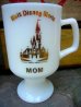 画像1: gs-110906-06 Walt Disney World / "MOM" footed mug (1)