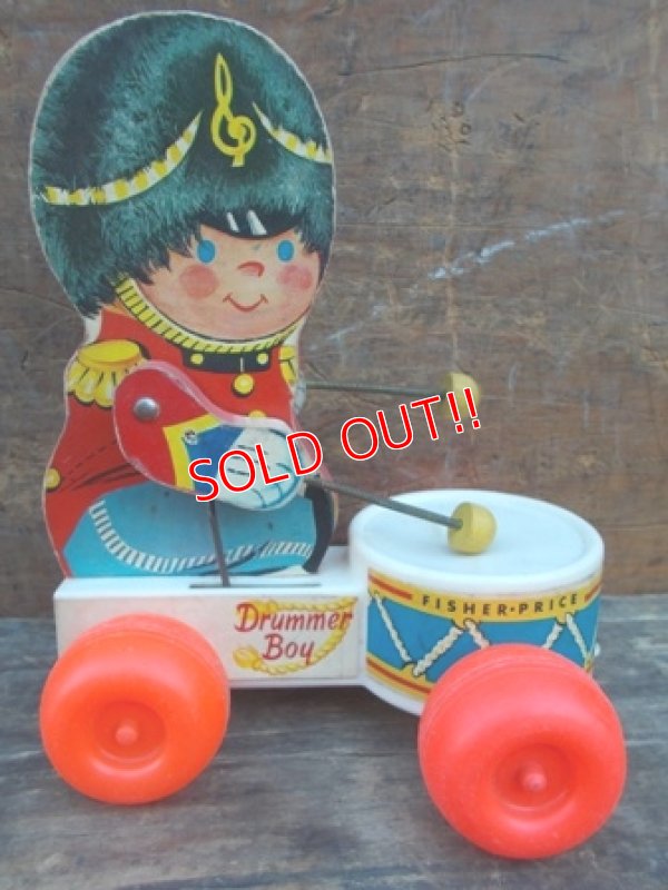 画像2: fp-130129-04 Fisher-Price / 1967 Drummer Boy #634