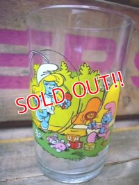 gs-111203-01 Smurf / IMP Benedictin 1986 glass