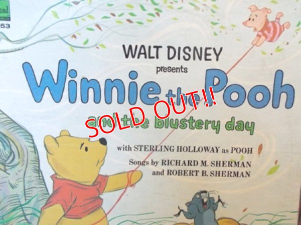 画像1: ct-121127-17 Winnie the Pooh / 60's "Pooh and the blustery day" Record