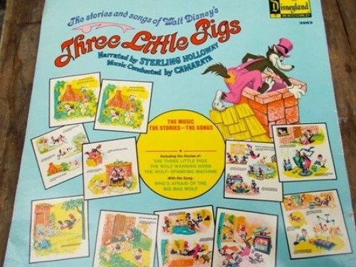 他の写真1: ct-101006-06 Three Little Pigs / 60's Record