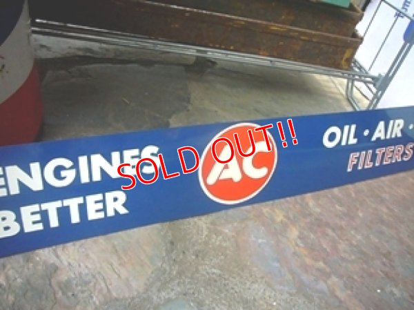 画像1: dp-110302-03 AC Oil Filter 70's Sign