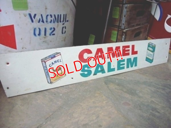 画像1: dp-110413-06 CAMEL SALEM / 60's metal sign