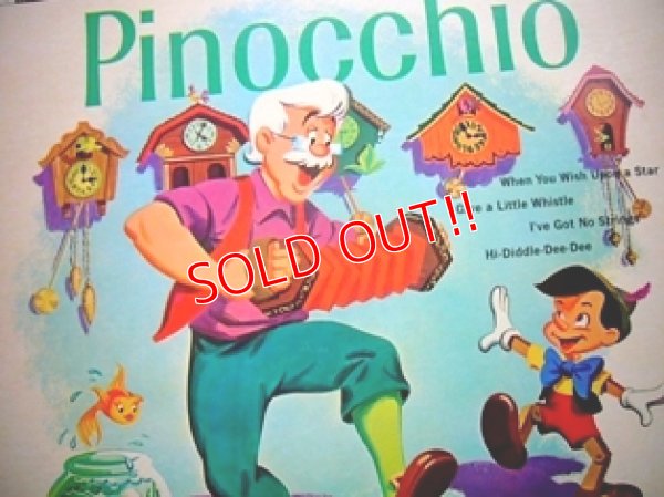 画像1: ct-110202-02 Pinocchio / 60's Record