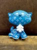 画像1: av-121023-03 AVON / 70's Fragrance Grace Pins "Blue Kitty" (1)