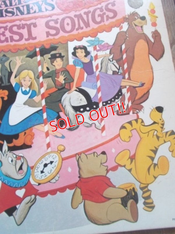 画像4: ct-120807-03 Walt Disney's / Merriest Songs 70's Record