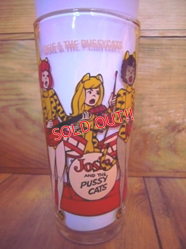 画像1: gs-101027-10 JOSIE & THE PUSSYCATS / PEPSI 1977 Collector series glass